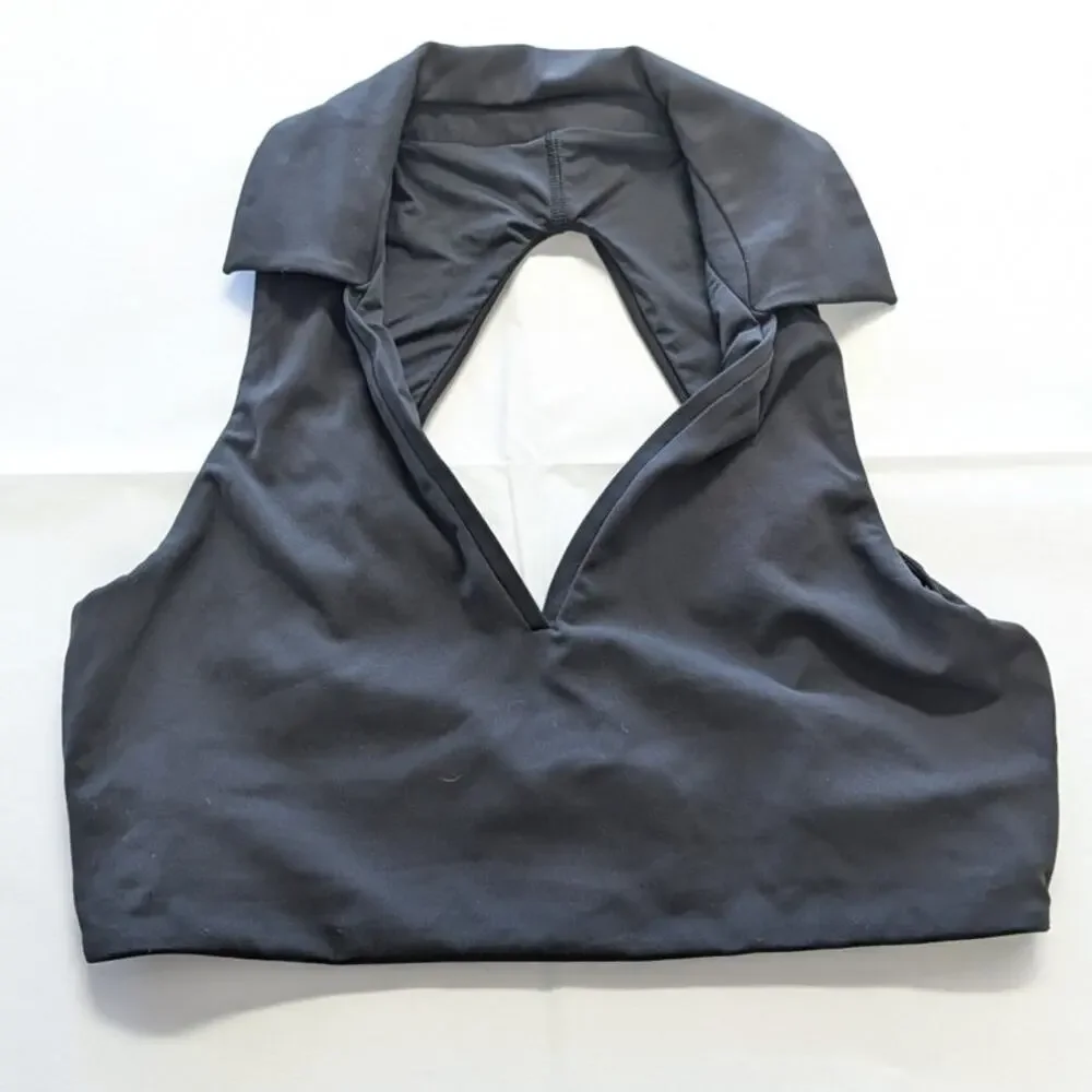 Lululemon Collared Tennis Longline Bra *Medium Support, B/C Cup Crop Polo Top 8